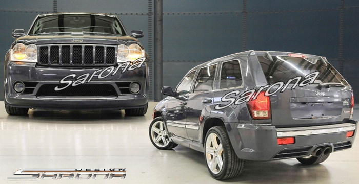 Custom Jeep Grand Cherokee  SUV/SAV/Crossover Body Kit (2005 - 2007) - $1390.00 (Manufacturer Sarona, Part #JP-001-KT)
